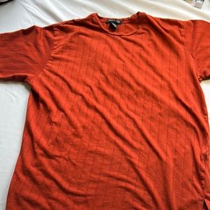 Kenneth Cole New York T Shirt XL Rayon & Cotton Mix